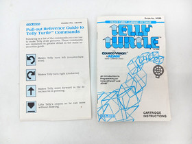 Colecovision ADAM Telly Turtle Family Learning Software w Manual CIB 1984