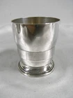 ?? EMILE PUIFORCAT TIMPANI PIEDOUCHE SOLID SILVER MINERVE SILVER GLASS