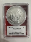 1878-S $1 MS65 PCGS Morgan Silver Dollar