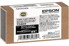 Epson Ink Cartridge 80 ml, Light Light Black, Genuine
