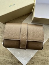 Rolex 2er Uhrenrolle NEU&OVP Uhrenetui Rolex Etui Uhrenbox Uhrenrolle ETUI Rolex