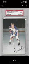 1979 Edmonton Oilers Postcard Wayne Gretzky Rookie HOF PSA 9 MINT POP 30