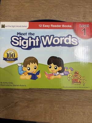Bundle !! Meet the Sight Words Easy Reader Books: Levels 1-3 and Flashcards
