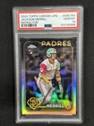 Jackson Merrill 2024 Topps Chrome Update Refractor PSA 10 Padres Rookie #USC153Opens in a new window or tab