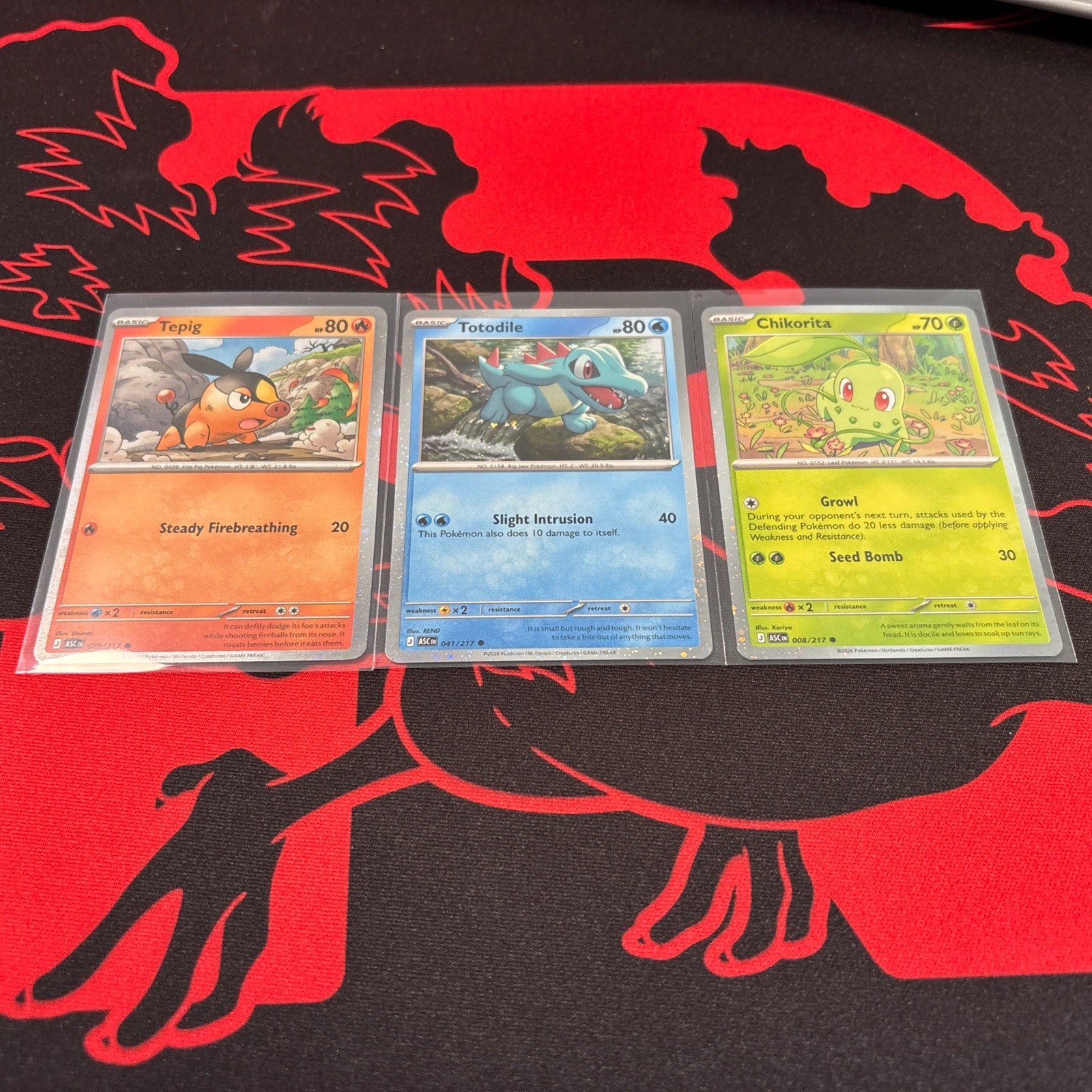 Pokemon Ascended Heroes Deluxe Pin Collection First Partners 3 Promo Cards