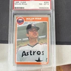 New Listing1985 Fleer Nolan Ryan #359 PSA 8 Houston Astros Baseball Card