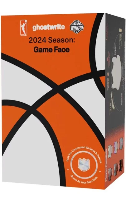 ghostwrite X WNBA “Game Face” 2024 100% Blind Box RIPPED LIVE/SEALED