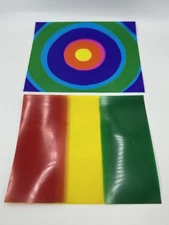 Arcade Game Overlay Asteroids Space Invaders Monitor CRT Video Game Graphic RARE