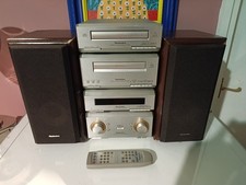 Technics HD350 Impianto Stereo SL/RS/ST/SE-HD350 con Altoparlanti e Telecomando - Leggi Des