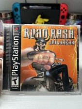 Road Rash: Jailbreak (Sony PlayStation 1, PS1, 2000) Complete W/ Reg Card Tested