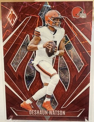 2024 Panini Phoenix - Deshaun Watson #46 Red Lazer /199 Browns Texans