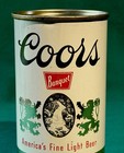 Coors Flat Top Beer Can KS Tax Paid '50s Adolph Coors Golden, Co. Empty 12 oz TO — photo 6