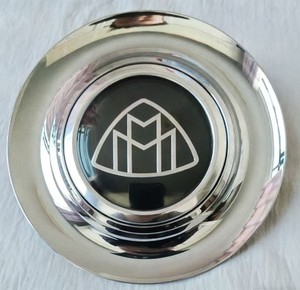 -1pcs Chrome MERCEDES-Maybach GHOST FLOATING WHEEL HUB CAPS SPIN FORGIATO 7.2''