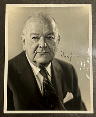 Cyrus R Smith Signed Photo Autograph American Airlines CEO Aviation Pioneer