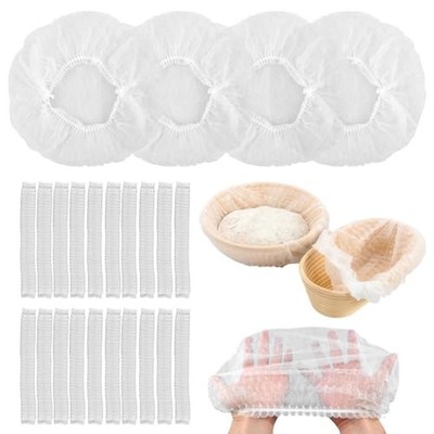 Disposable Banneton Liner & Bread Proofing Basket Liners, Non Stick Dough 50PCS