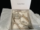 Designer Calvin Klein “Vivian” Sparkly Suede Sandals; Sexy Sz 9 Nearly New W/Box — photo 9