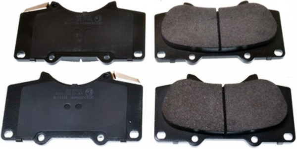 Bremsbelagsatz Scheibenbremse Denckermann B111176 FüR Land Toyota Cruiser Prado-image