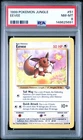 1999 POKEMON JUNGLE 51 EEVEE NEAR MINT PSA 8