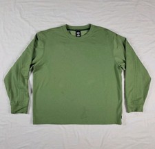 REI Co-op Active Pursuits Pullover Midweight Crew Green Shirt Womens Large EUC