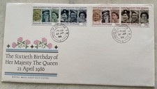 GB QEII 1986 HM Queen Elizabeth II 60th Birthday RM FDC House Of Commons Cat £30