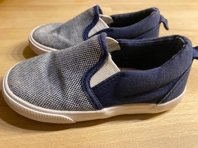 Schöne Jungen - Hausschuhe von H&M Gr. 23 Blau/Weiß