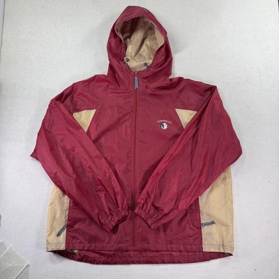 Florida State Seminoles Jacket Mens XL NCAA Football Hood Windbreaker Colosseum
