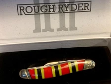 Rough Ryder Coral Snake Series Stockman 3 1/2" Pocket Knife RR2279