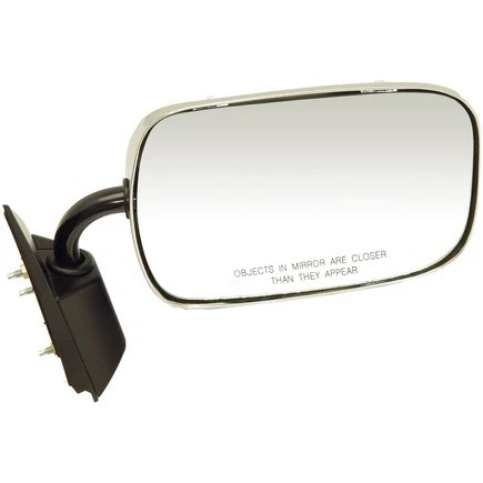 Dorman 955-188 Side View Mirror   Right, Manual, Chrome + Black