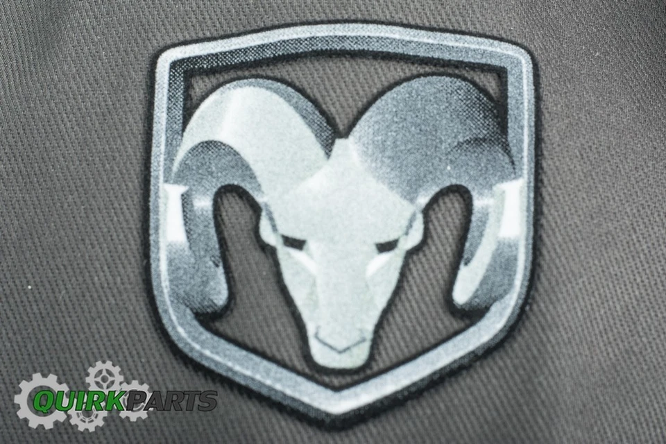 09-10 FUNDAS ASIENTO BANCO DODGE RAM 1500 40/20/40 GRIS CARBÓN MOPAR Foto 3 de 4