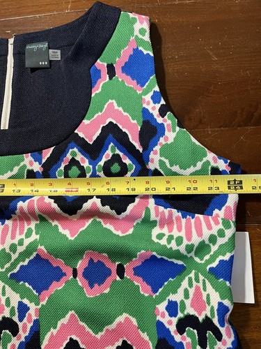 NWT Gabby Skye Sleeveless Polyester Multicolor Below the Knee Dress 18W - Picture 5 of 7