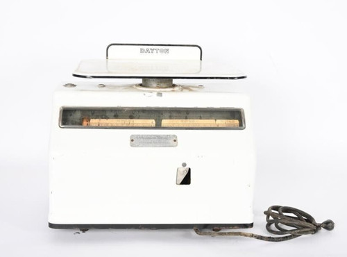 Vintage Hobart Dayton Butcher/Meat/Deli Scale - Model 970 -Lighted, Enameled