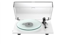 Pro-Ject Plattenspieler T2 Super Phono Weiss Matt inkl Pre-Amp + Sumiko Rainier