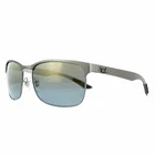 Ray-Ban Sunglasses RB8319CH 9075J0 Gunmetal Blue Mirror Polarized Chromance