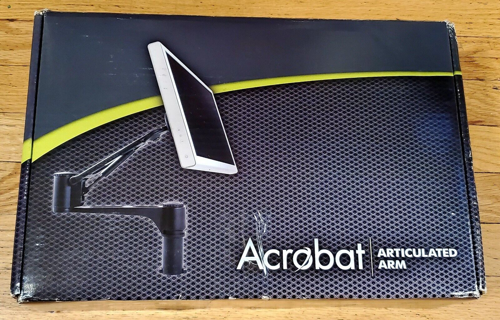 Atdec Acrobat Articulated Arm LCD Display Mount Black Spacedec Flat Panel Mount