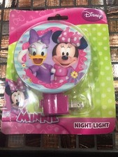 MINNIE MOUSE NIGHTLIGHT PLUG IN WITH LIGHT BULB 1  RANDOM DECOR NIGHT LIGHT