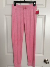 NWT, Juicy Couture, Girls Size 14, Black label, Drawstring Pants. Orig 58.00