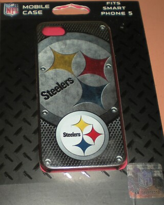 Pittsburgh Steelers Snap-On Hard Shell Case for Apple iPhone 5/5s, Official NFL