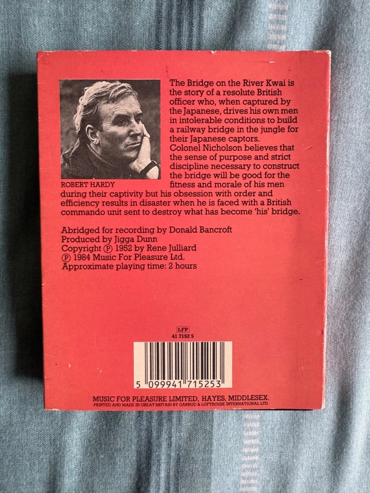 The Bridge on the River Kwai - Pierre Boulle - 2 x Cassette Audiobook - Image 2 of 4