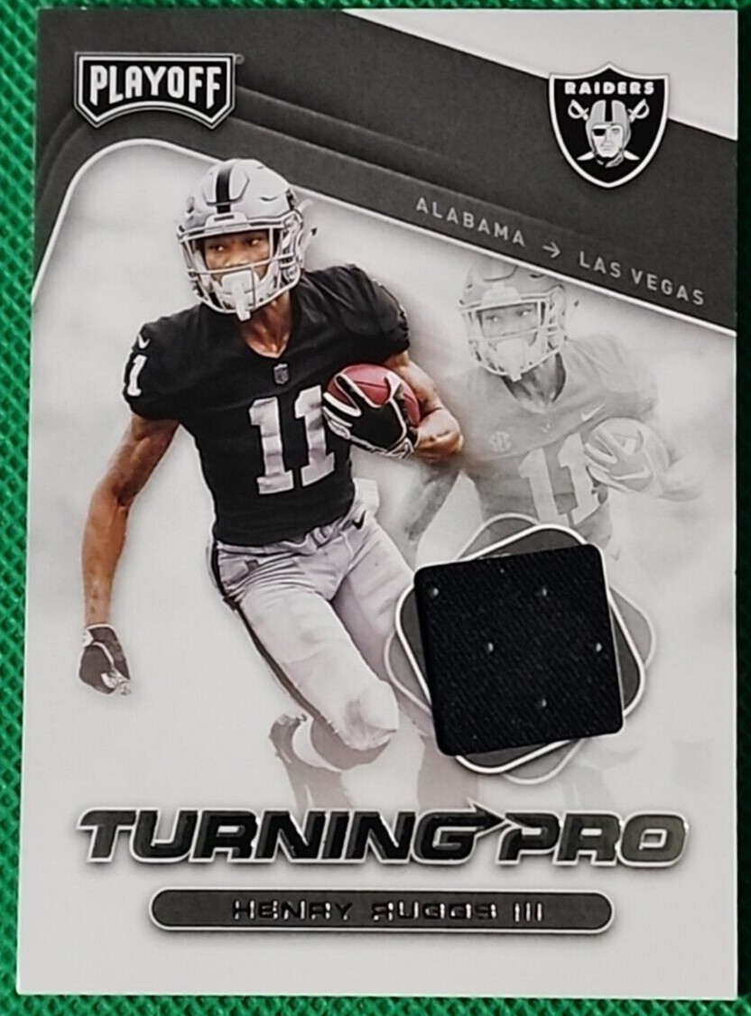 Henry Ruggs III Panini Playoff Turning Pro Memorabilia #TP5 Base