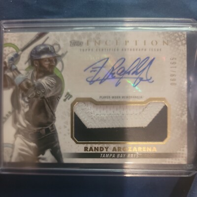 2022 Topps Inception Randy Arozarena #PA-raz /165