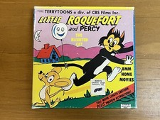 1962 Terrytoons Little Roquefort And Percy The Haunted Cat 8mm Home Movies
