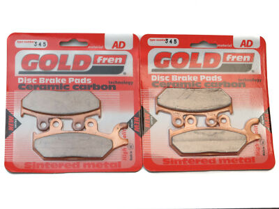 Road Passion Bremsbeläge Hinten Für YXM 700 E Viking & Wolverine - Semi-metallisch 62x40,8x7,1mm