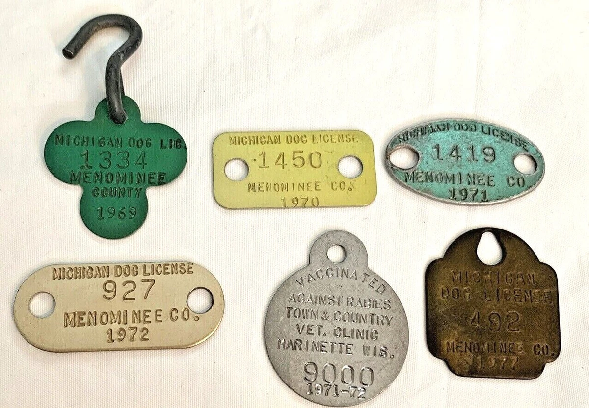 How Much Is A Dog License In Michigan