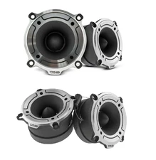 DS18 4x PRO-TW120 3” Aluminum Super Bullet Tweeter 240 Watts Max Power - 2 Pair