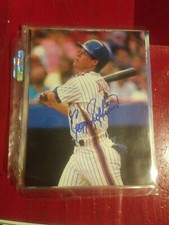 Gregg Jeffries Autographed 8x10 Photo