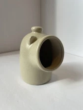 Ceramic Open Mouth Salt Pig  Scrubby Holder Farmhouse Decoration candle Holder