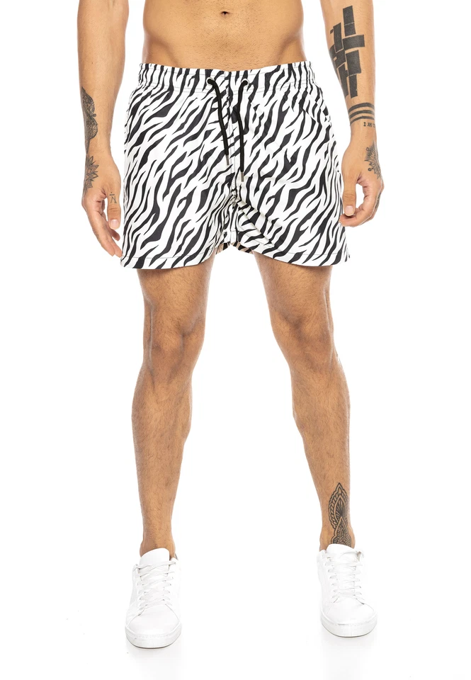 Redbridge Herren Shorts Kurze Hose Badeshorts Schwimmhose Badehose Tiger M4870 - Bild 3 von 4