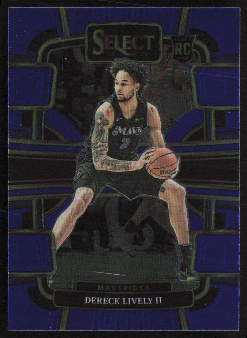 2023-24 Panini Select #76 Dereck Lively II Blue (Retail Base)