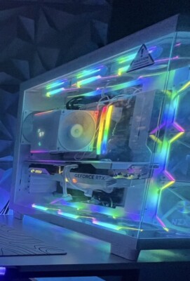 All White Gaming Pc