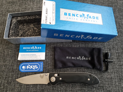 Benchmade 698 Foray 20CV Steel Folding Knife Rare Discontinued